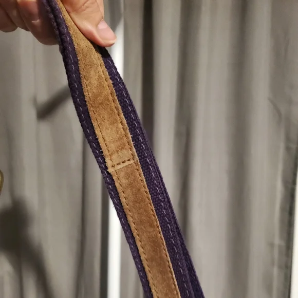 LUCKY Floral Canvas Suede Tote Bag - Picture 12 of 15